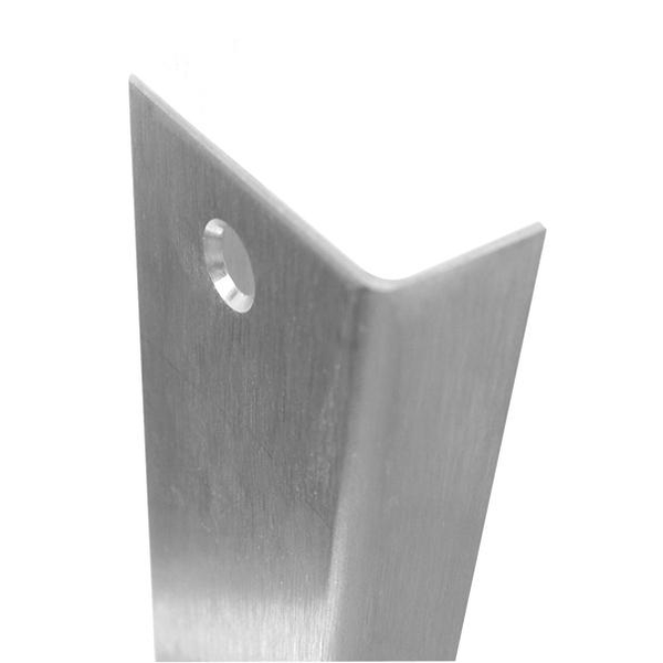ABH A528S Edge Guard Door Protection Square Edge US32D Stainless Steel