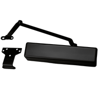 LCN 1461 Rw/PA Surface Door Closer, Regular Arm with Parallel Arm Shoe, Slim Plastic Cover