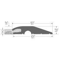 Pemko EV2322BL ECO-V Vinyl Threshold Black dimensions