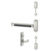 Sargent 12-8713-E-ETL-84-US32D Fire Rated Surface Vertical Rod Exit Device