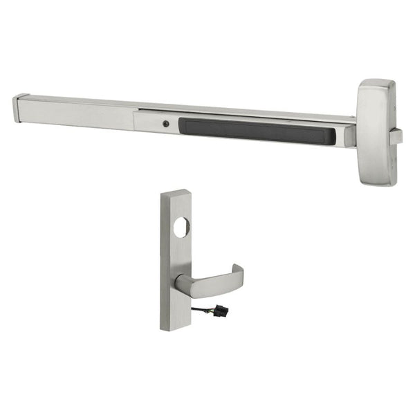 Sargent 8876-E-ETL-12V Rim Exit Device, For 24-32 Inch Door, With 76 Electrified ET Trim