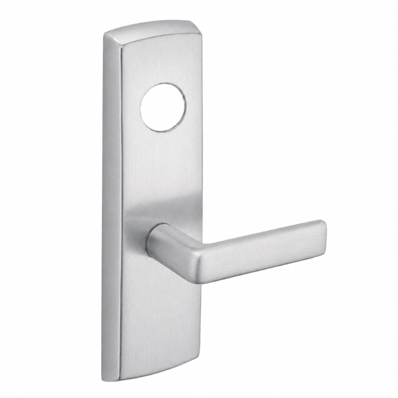 SARGENT LC-P706-8-WEE-US26D wide stile exit device lever trim, satin chrome plate with straight E lever