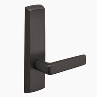 SARGENT P715-8-NEE narrow stile exit device lever trim, E lever, oil-rubbed bronze US10B, non-keyed