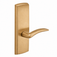SARGENT P715-8-WEA wide stile exit device lever trim, satin bronze US10, passage non-keyed