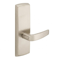 SARGENT P715-8-WEB US15 satin nickel wide stile exit device B lever trim, passage, non-keyed