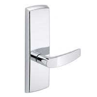 SARGENT P715-8-WEB US26 polished chrome wide stile exit device lever trim, B lever, non-keyed passage