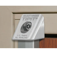 Select TIPIT-C Ligature-Resistant Hospital Tip, For Concealed Continuous Hinge