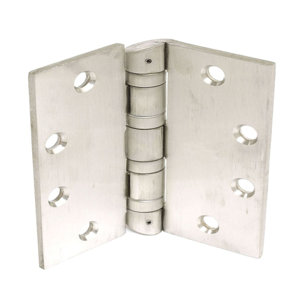 Ives 5BB1HWHT 4.5X4.5 Heavy Weight Ball Bearing Hinge with Hospital Tips