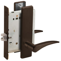 Schlage L9010-12L Passage Latch Mortise Lock, 12 Lever, L Escutcheon