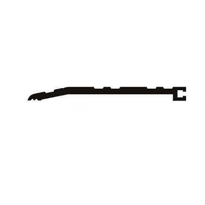 Pemko 273D-48 Long Half Door Saddle 3 Width 1/4" Height Dark Bronze Finish