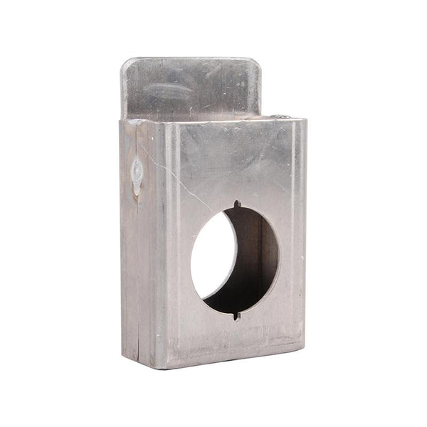 Keedex K-BXSGL234-AL Lock Parts SGL BX 2 3/4 BKS Weldable Single Gate Box 2-3/4 inch Backset, Aluminum