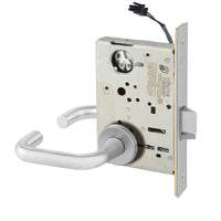 Sargent RX-LC-8255-12V-LNJ-US26D Office or Entry Mortise Lock