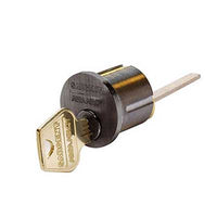 Sargent 34 RE KD Rim Cylinder - RE Keyway, Keyed Different, 6 Pin