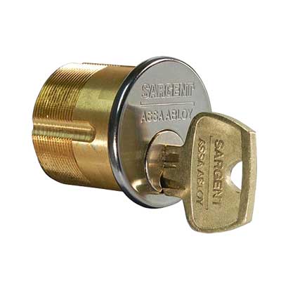 Sargent 41-RE-US32D-KD, Mortise Cylinder