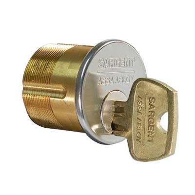 Sargent 41-RE-US32-KD, Mortise Cylinder