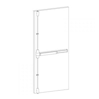 Von Duprin 9927-L-BE-06-F-3-26D drawing