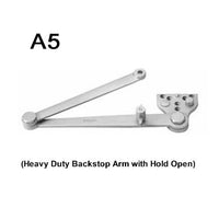 A5 Heavy Duty Backstop Arm with Hold Open