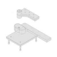 ABH L0117 Extra Heavy Duty Lead Lined Pivot Set