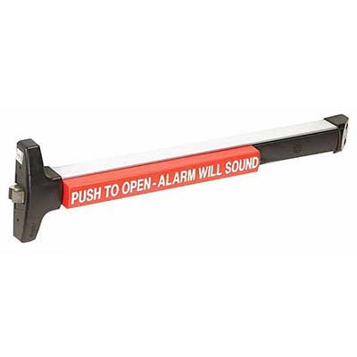 Detex V40 EE LD 628 99 36 Wide Stile Rim Exit Device