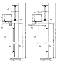 Nabco GT710 Low Energy Operator, Push Side, Pair Doors, 36" For Each