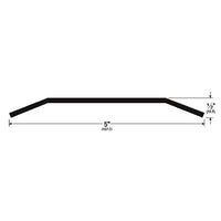 Pemko 154SS Saddle Threshold Stainless Steel Finish