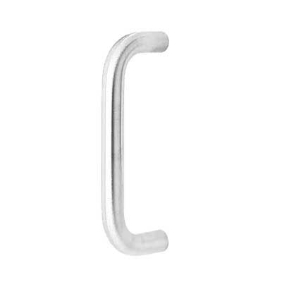Rockwood 110-RKW Straight Door Pull, 8" Center To Center, 9" Overall, 1" Dia, 2" Clearance