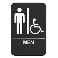 Rockwood BFM687 Unisex Restroom Signage with Braille