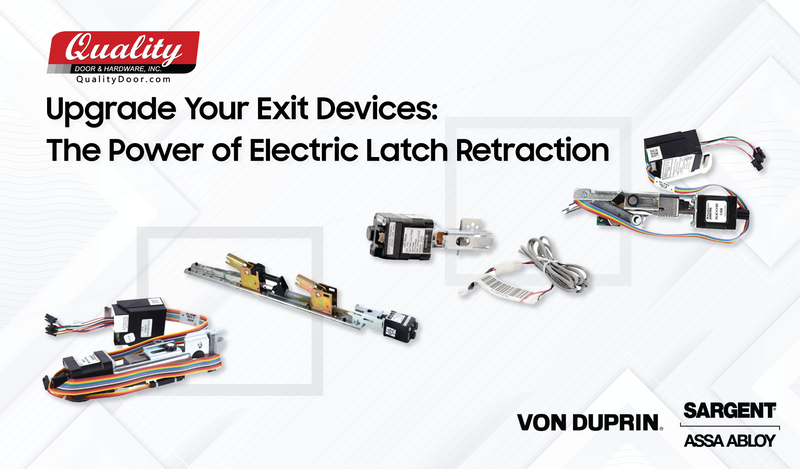 Upgrade Your Exit Devices: The Power of Electric Latch Retraction Kits