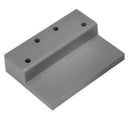 ABH 3752-US28 Coordinator Mounting Bracket, For Door Stops Width 2 1/2" Or Greater, Satin Aluminum
