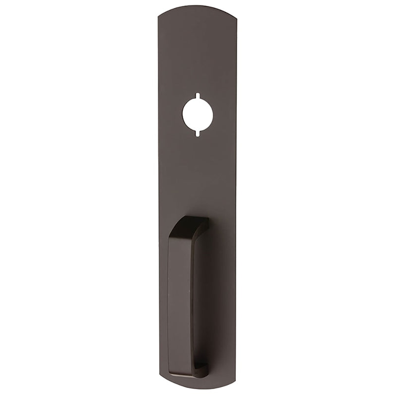 Von Duprin 9927NL-F Fire Rated Surface Vertical Rod Exit Device, With Night Latch Function Escutcheon Pull, Less Cylinder