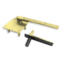 ABH 0117.75 Heavy Duty Center Hung Pivot Top And Bottom Complete Set