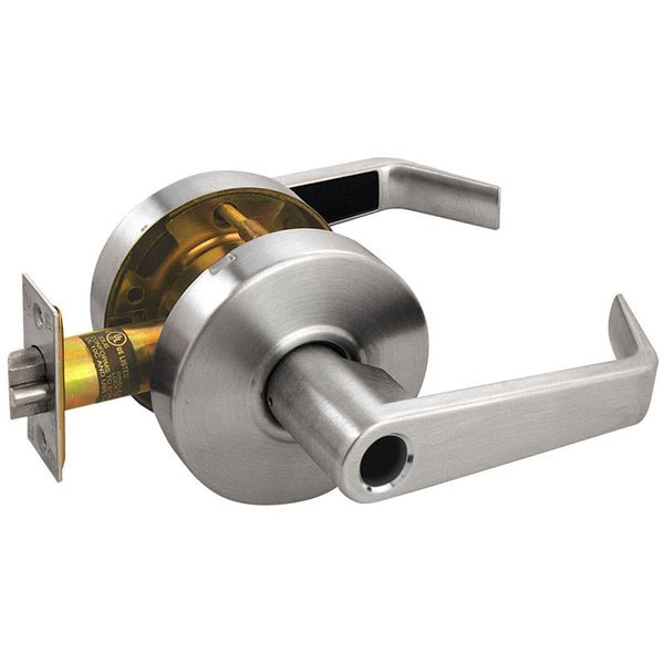 Arrow RL17-SR-26D-LC Classroom Lever Lock, Sierra Lever, Less Cylinder, Non-Handed, Satin Chrome