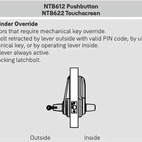 AccentraNTB612-NR Function