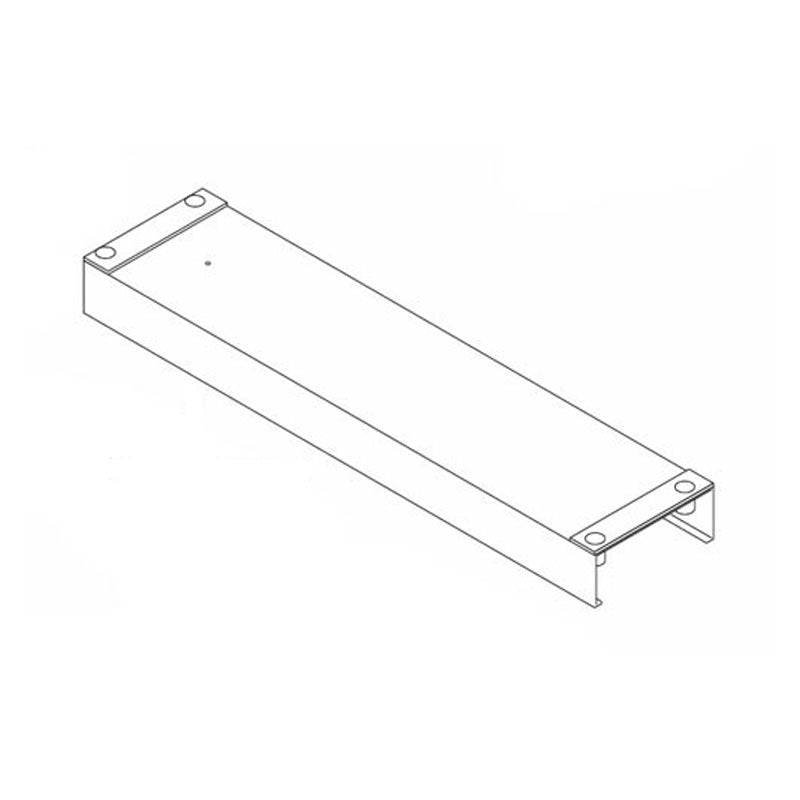 Rixson 1929000 Overhead Center Hung Concealed Closer Mounting Bracket/Channel/Plate
