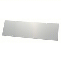 Rockwood K1050 12" High Metal Kick Plate, With Fasteners