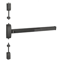 Sargent 55-12-8713-G-84, Fire Rated Surface Vertical Rod Exit Device, (55) Request to Exit Option, 84" Dr Height, 43"-48" Dr Widths