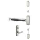 Sargent 56-12-8713-E-ETL-96-US32D  Fire Rated Surface Vertical Rod Exit Device