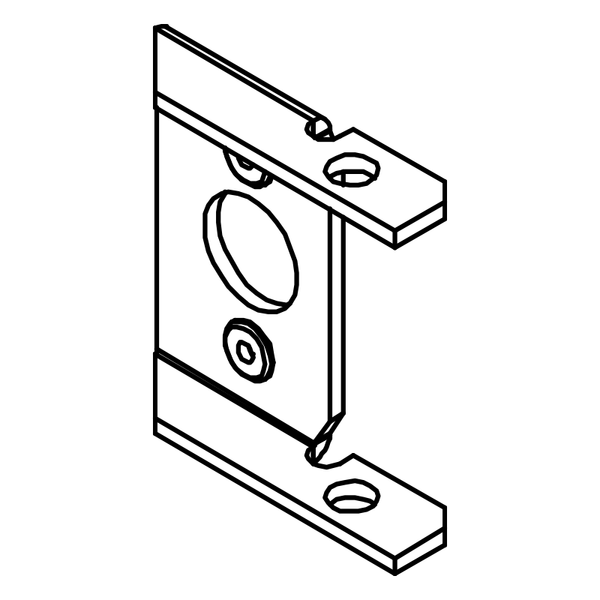 Sargent 68-0943 Bracket for 80 Series Rail Assemblies