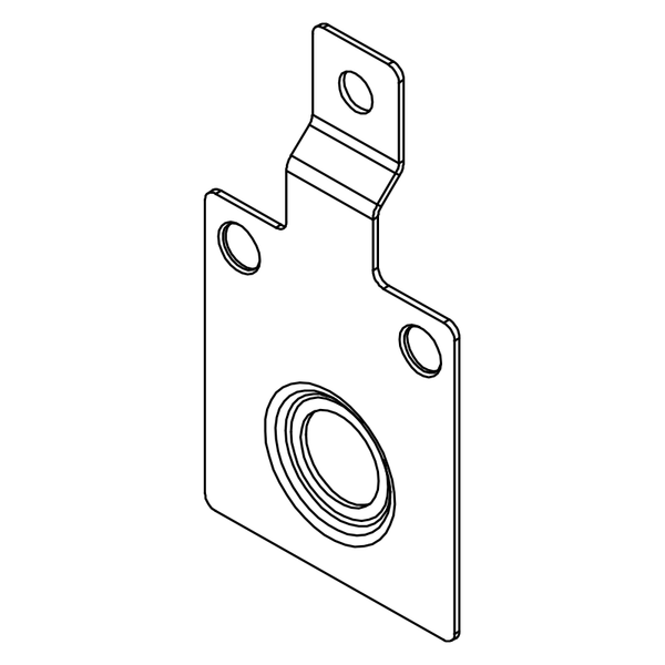 Sargent 68-1393 Retainer Plate for 704 and 710 ET Exit Trim