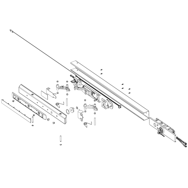 Sargent 68-3785 32D Fire Rated 12 Delayed Egress 59 Rail Assembly Exit Device