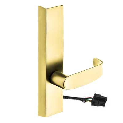 Sargent 774-8-ETL-24V Electrified Exit Device Lever Trim, 24V, Fail Secure, Power Off Locks Lever