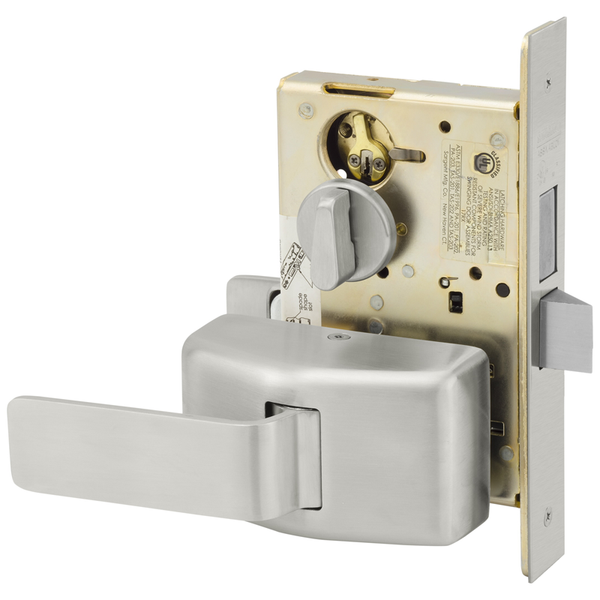 Sargent 7867-PT-US32D Institutional Privacy Mortise Lock Push Pull Trim