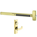 Sargent 8813-F-ETL Rim Exit Device Panic Bar, Key Locks Or Unlocks Outside Lever, 33"-36" Bar, ETL Trim