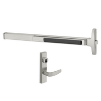 Sargent 12-8513-G-ETB Fire Rated Narrow Stile Rim Exit Device, Classroom Function Lever, 43"-48" Dr Width