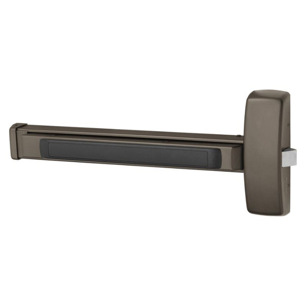 Sargent 12-8804E Fire Rated Rim Exit Device, Exit Only, Night Latch Function, 24"-32" Door Width, No Dogging