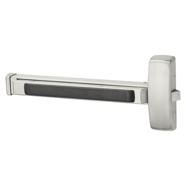 Sargent 12-8804E Fire Rated Rim Exit Device, Exit Only, Night Latch Function, 24"-32" Door Width, No Dogging