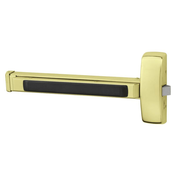 Sargent 12-8804E Fire Rated Rim Exit Device, Exit Only, Night Latch Function, 24"-32" Door Width, No Dogging