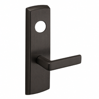 SARGENT LC-P706-8-WEE-US10B wide stile exit device lever trim, dark bronze plate with straight E lever