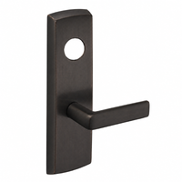 SARGENT LC-P706-8-WEE US10BE wide stile exit device lever trim, dark bronze plate with E lever, less cylinder