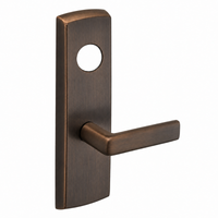 SARGENT LC-P706-8-WEE wide stile exit device lever trim, E lever, US10BL dark bronze, less cylinder